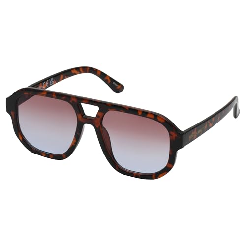 Vince Camuto Plastic Aviator with Logo Temple Detail