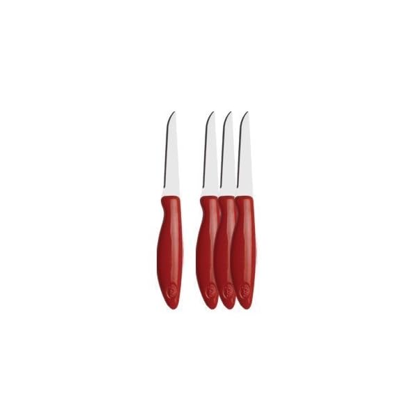 Joie 26028 Stainless Steel Flexible Paring/Garnishing Knives (Set Of 4