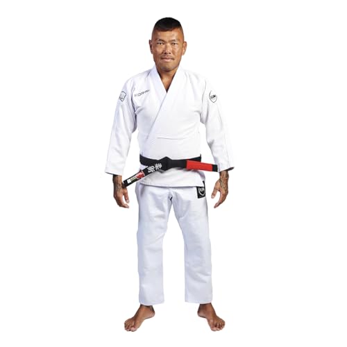 Kimono Jiu-Jitsu Branco Flow Koral