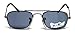 Pilot Aviator Baby Sunglasses Rectangular Metal Frame Black Lens 0-12 Months