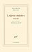 Lettres croisées 1858-1887 by