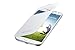 Samsung Galaxy S4 S-View Flip Cover Folio Case (White)