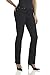 Rekucci Jeans Women's Ease in to Comfort Fit Stretch Straight Leg Denim Pants (8SHORT,Black Denim)