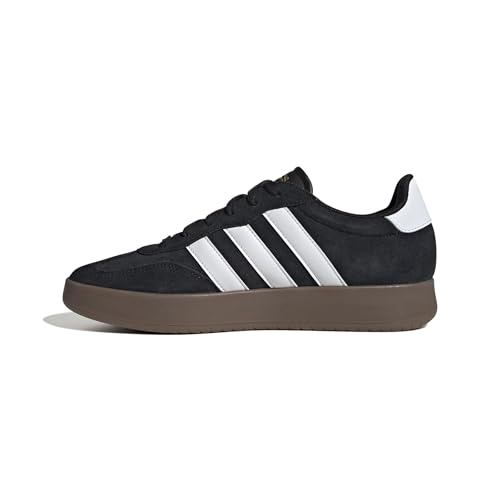 Hombre Barreda Shoes, Core Black/FTWR White/Gum5, 42 EU