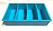 PKM Large Blue Silicone Ice Cube Tray 4 Cavity