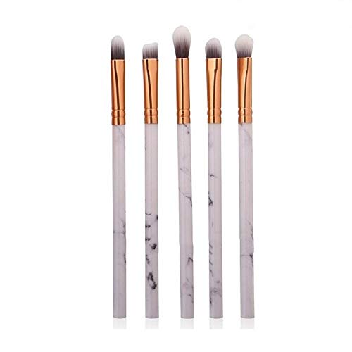 image for Genetic Los Angeles Makeup Brush Set, 5pcs Small Marble Texture Makeup