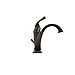 Delta Faucet Dryden Single-Handle Bathroom Faucet with Diamond Seal Technology and Metal Drain Assembly, Venetian Bronze 551-RB-DST