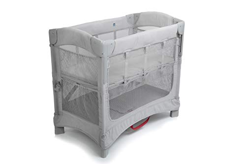 Arm's Reach Concepts Mini Ezee 2-in-1 Co-Sleeper Bassinet - Grey (The Best Co Sleeper Bassinet)