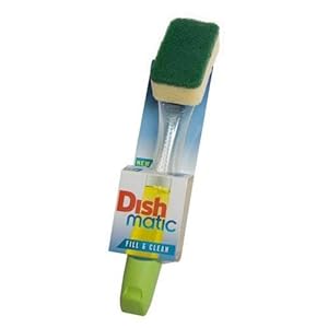 Image of Caraselle 3 x Dishmatic Washing Up Brushes with Heavy Duty Sponge