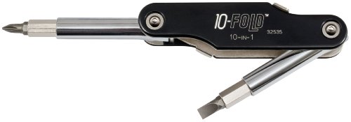 Klein Tools 32535 10-in-1 10 Fold Screwdriver / Nut Driver