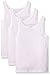 Fruit of the Loom Baby Girls' Tank Top, 3 pk-White - Large