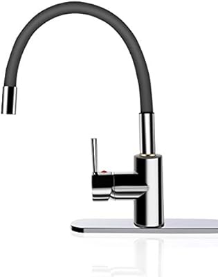 Skfirm Commercial Single Handle Pull Out Sprayer Kitchen Faucet