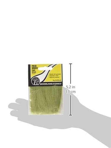 Woodland Scenics FG173 (A) Field Grass - Light Green - .28oz 8g