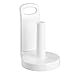 iDesign Paper Towel Holder for Kitchen Countertops - White