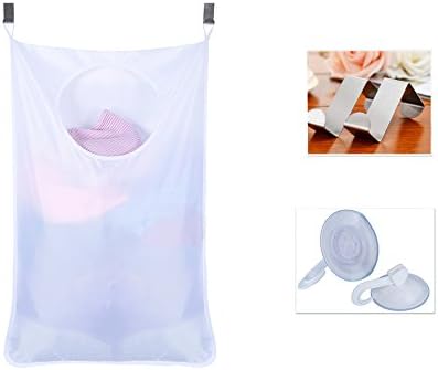 CYN Door Hanging Laundry Hamper (White)