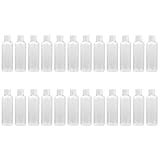 Pixnor 24Pcs 50ml Plastic Empty Bottles,Clear