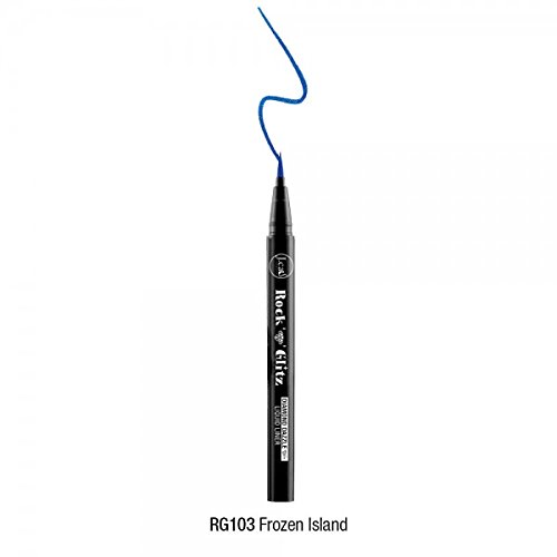 J Cat Rock 'N' Glitz Diamond Dazzle Liquid Eye Liner 8 Shades (RG103 Frozen Island)