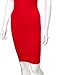 Luna Flower Women's Simple Basic Fit Stretch Sleeveless Sexy Dresses