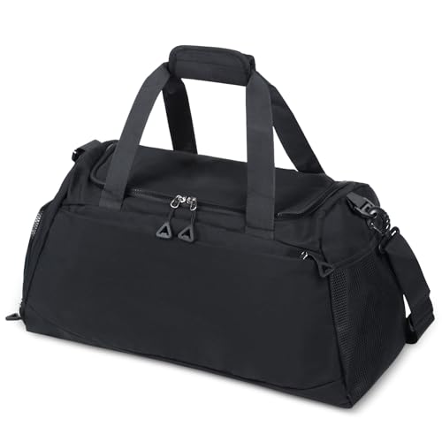 Bolsa de Viaje para Mujer Hombre 30L Gran Capacidad Bolsa de Deporte, Impermeable Nylon Bolsos de Gimnasio Bolsas de Natación, Plegable Ligera Bolso de Mano para Viaje Senderismo Casual