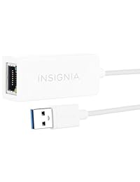 Insignia adaptador USB 3.0 a RJ45 Ethernet portátil (ns pu98635 c)