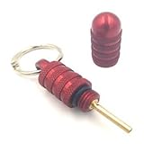 Butane Lighter Air Bleed Tool 2.0 in Matte Red