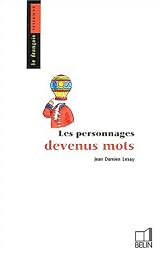 Les  personnages devenus mots