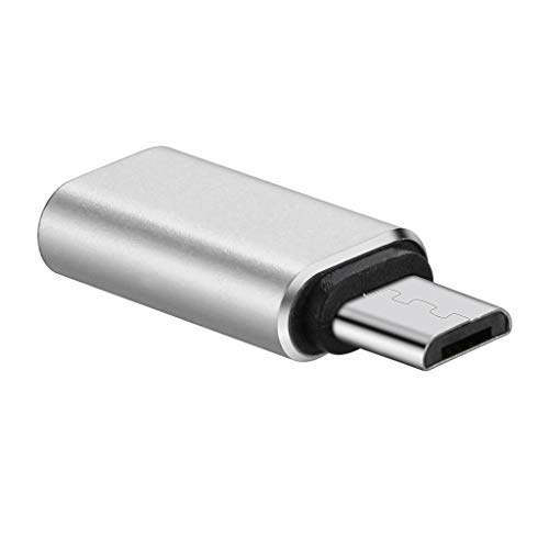 Fullwei DJI OSMO Pocket Gimbal Accessories Replacement Type C USB C To USB-A 3.0 Adapter Fast Adapter (Silver)