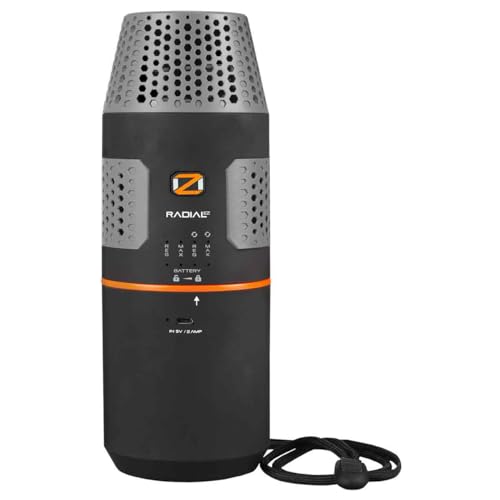 ScentLok OZ Radial EZ, Portable Ozone Generator (Black)