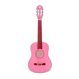 Concerto 30 Inch Pink Classical Guitar/ Girls gift/ Kids musical toys, musical instrument