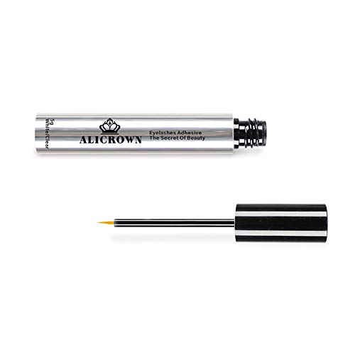 Professiona Eyelash Glue Strong Hold Eyelash Adhesive Latex Free Suitable for False Eyelashes Mink Lashes White 176 oz
