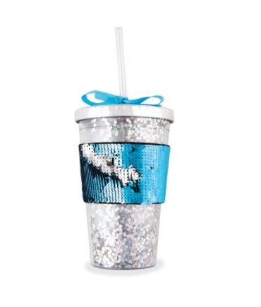 Magic Sequin Lunch Tote and Sequin & Shaker Tumbler