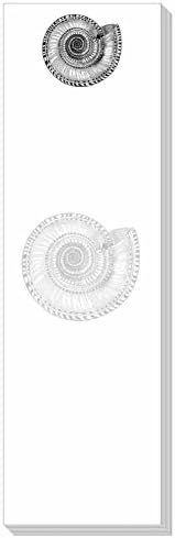 Ars Antigua Slim Writing Blocs (Notepads) • Solarium Shell • Vintage Engraving 1860 • Two Blocs of 50 Sheets Each - Total of 100 Printed Sheets