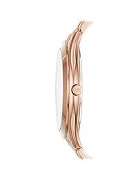Michael Kors Slim Runway de la mujer logotipo Rose Gold-Tone Reloj mk3591
