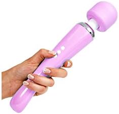 Athena Variable Speed Multi Purpose Wireless USB Rechargeable Wand Therapeutic Massager (Pink)