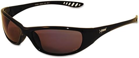 KCC25714 - Jackson Safety V40 Hellraiser Safety Glasses, Black Frame/Smoke Lens, Uv