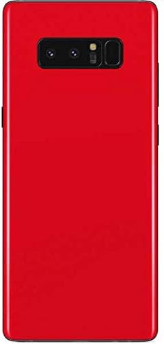 Note 8 Skins Wraps & Covers for Samsung Galaxy Note8 (Premium Quality) (Vibrant Colors) (2 Pack) (Ultra Thin) (Red)