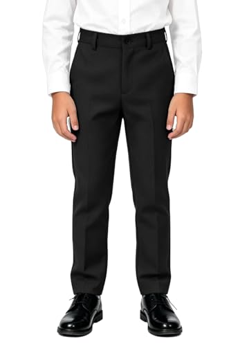Boys Black Dress Pants Size