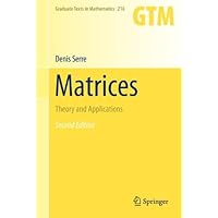 Matrices: Theory and Applications (Graduate Texts in Mathematics)