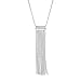 Silpada 'Modern Fringe' Pendant Necklace in Sterling Silver