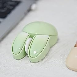 Lomiluskr Cute Bunny Wireless Mouse, Lightweight