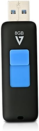 V7 Vf38gar3N 8gb Usb 3.0 Flash Drive With Retractable Usb Connector