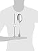 Ginkgo International Hammered Finish Kitchen Tool, 2-Piece Stainless Steel Salad Server Set, 10-1/2-inch