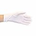 Duchess Matte Satin Wrist Length Gloves for Ladies, White