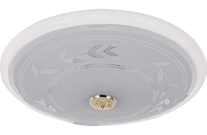 Circular Fluorescent Easy Fit Etch Flush Fitting Light Amazon Co