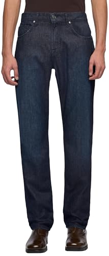 7 For All Mankind Men's The Straight Universe Jeans, Mid Blue, 33W