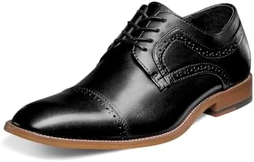 Florsheim - Lace Up Black Cap Toe Oxford Size 10.5M - FLEX 14317-001 Florsheim - Lace Up Black Cap Toe Oxford Size 10.5M - FLEX  main image 3