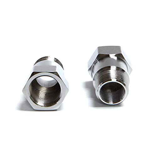 Universal Oxygen O2 Sensor Spacer Adapter Extender extension spacer HHO O2 Bung Test Pipe With M18x1.5 Mild Steel 2 pcs A7831F