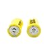 JETEHO Yellow 3 AA to 1 D Converter - Parallel AA to D Battery Adapters Holder Case,Pack of 4