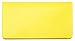 Yellow Vinyl Checkbook Cover, Top Tear Personal Vinyl Checkbook Cover