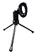 SunJet Condenser Microphone with Tripod Stand for PC Laptop Computers Sound Studio Podcast Recording , Perfect for Chatting Skype MSN